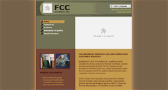 Desktop Screenshot of fccproducts.com