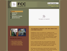 Tablet Screenshot of fccproducts.com